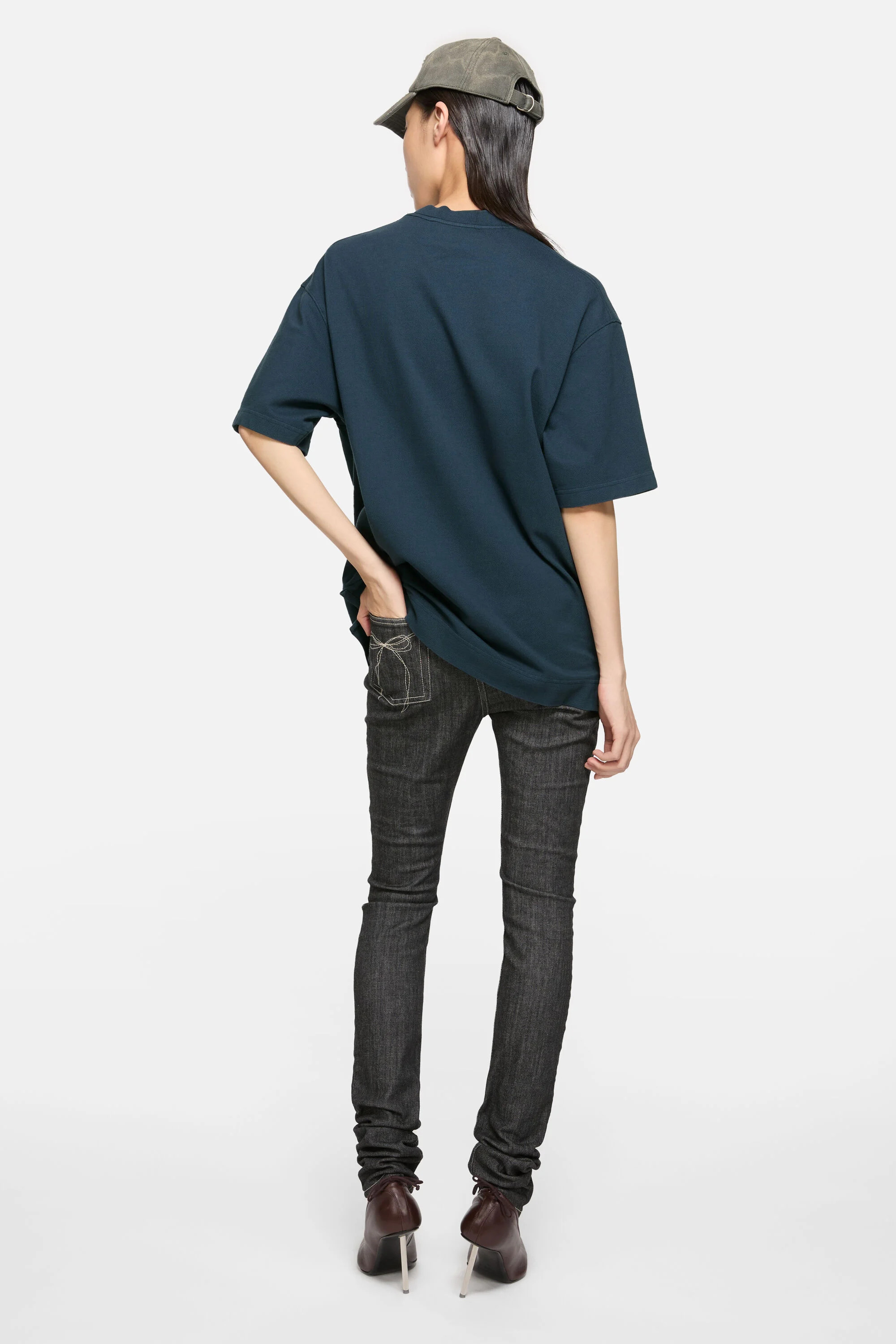 Logo t-shirt - Relaxed fit - Deep blue - 3