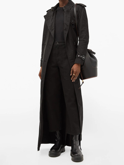 Burberry Battersea gabardine trench coat outlook