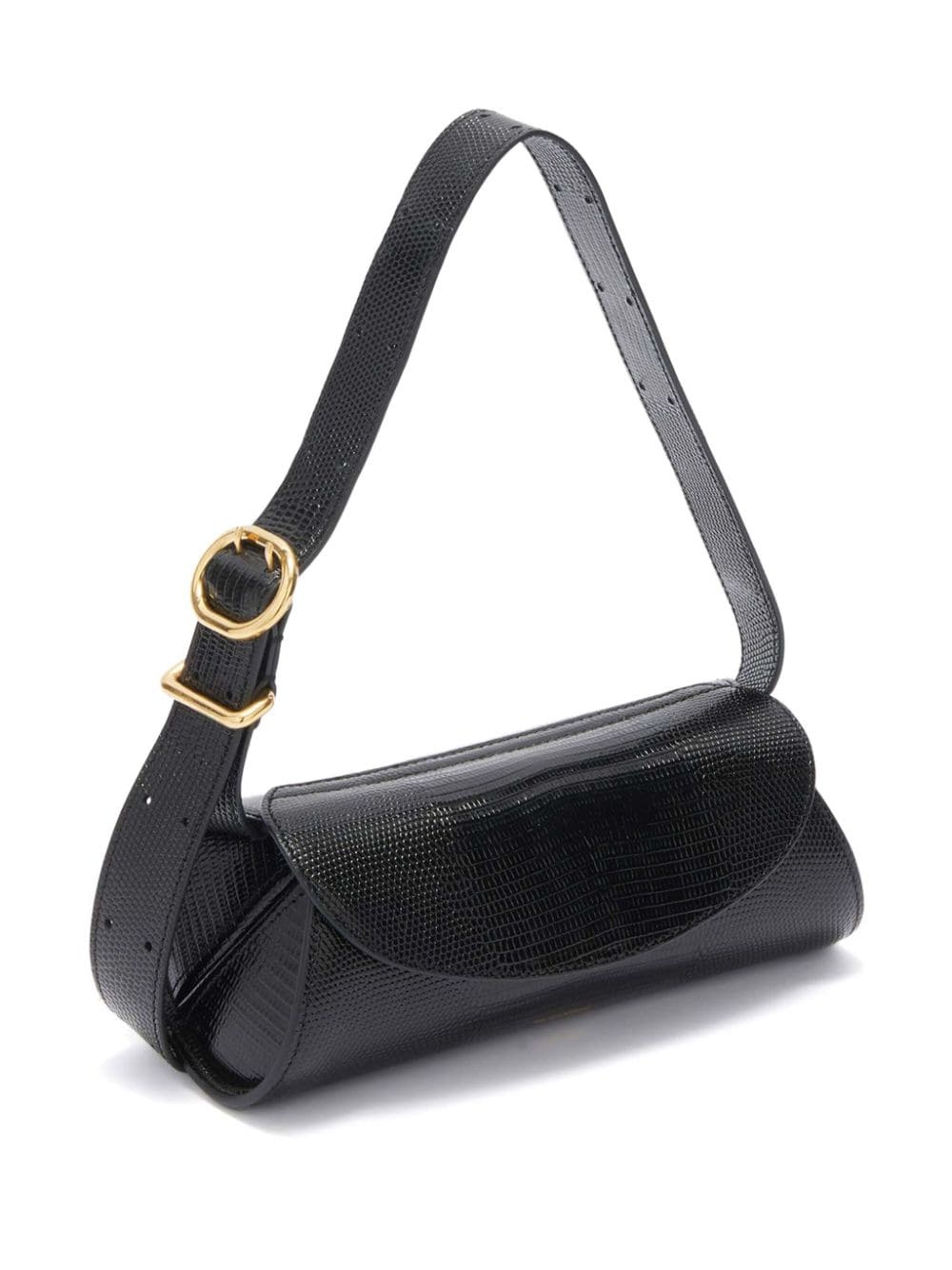 Cannolo snakeskin-effect shoulder bag - 3