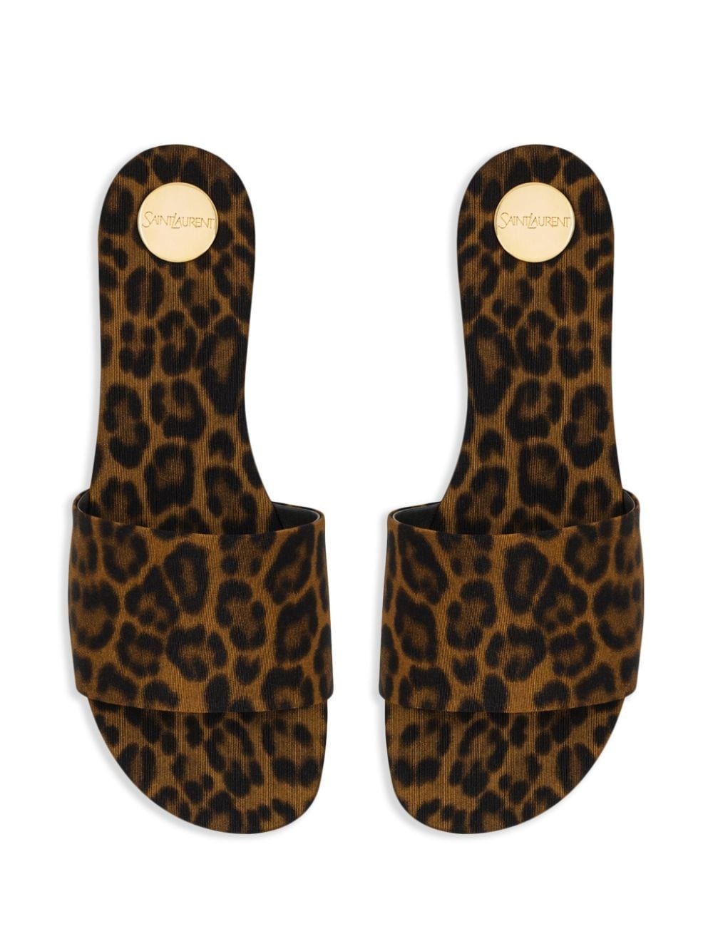 Carlyle leopard-print flat sandals - 3