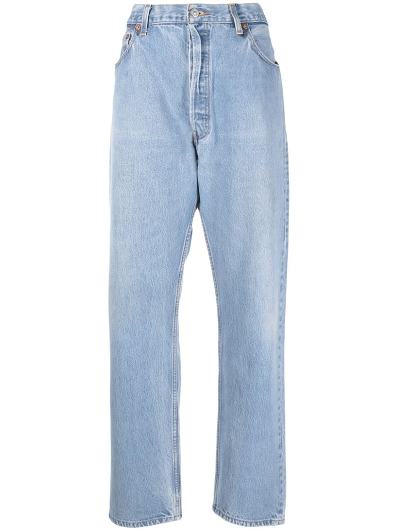 90's straight-leg jeans 1