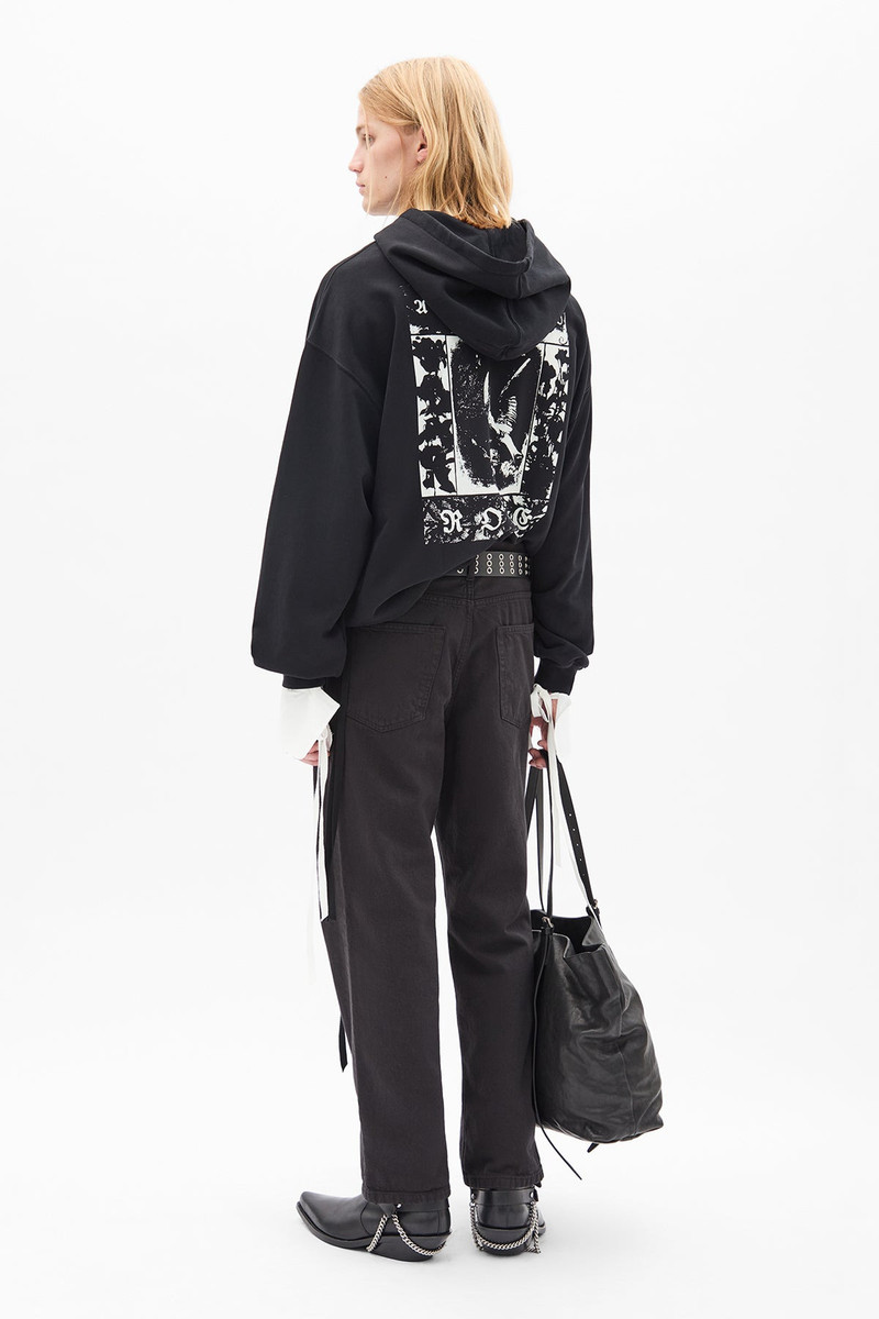 Bardi Comfort Hoodie with "Frame" Print 4