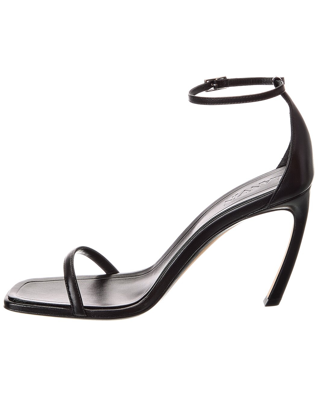 LANVIN Swing 95 Leather Sandal - 2
