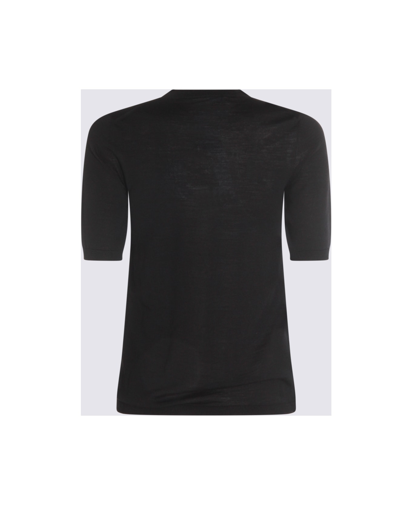 Black Gerico Wool Knitwear - 2