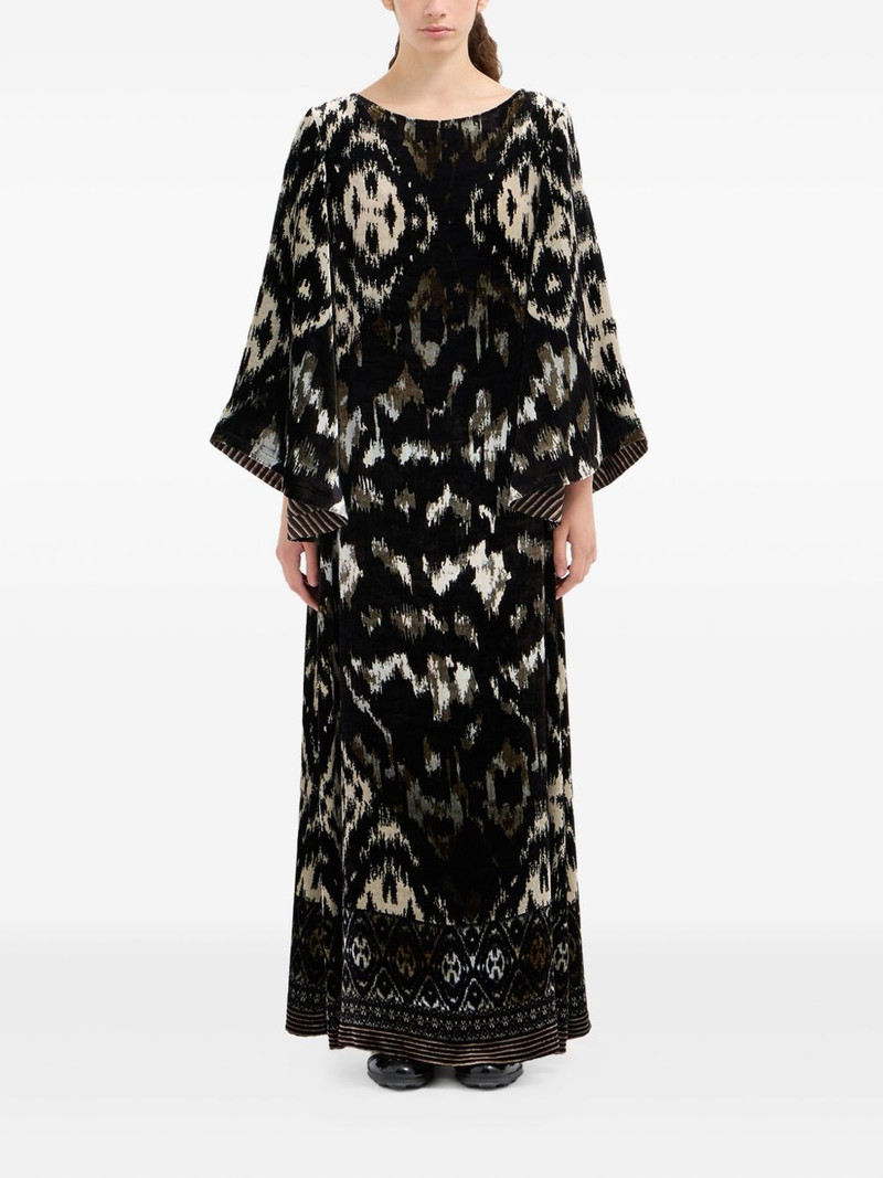 Pierre-Louis Mascia geometric-pattern maxi dress outlook