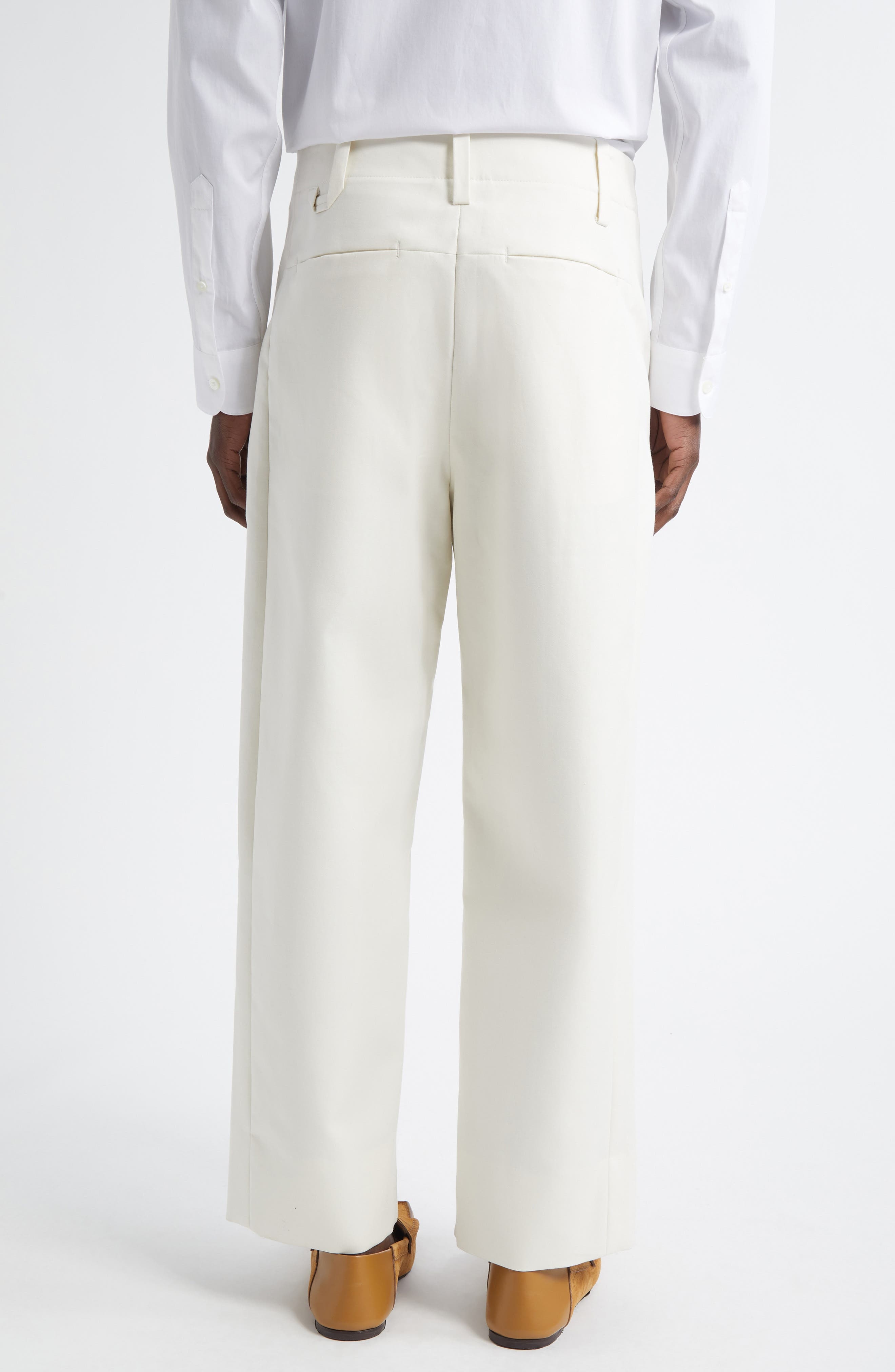 Jacquemus La Croisière Marino Pants in Off-White at Nordstrom - 3