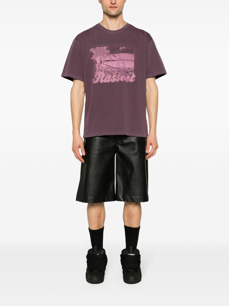 RASSVET graphic-print cotton T-shirt outlook