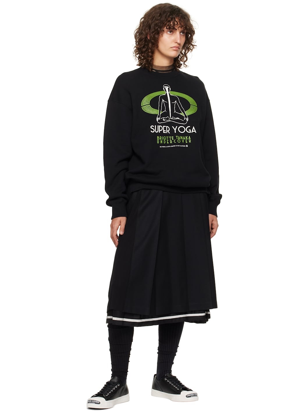 Black Brigitte Tanaka Edition UC2D1894-2 Sweatshirt - 4