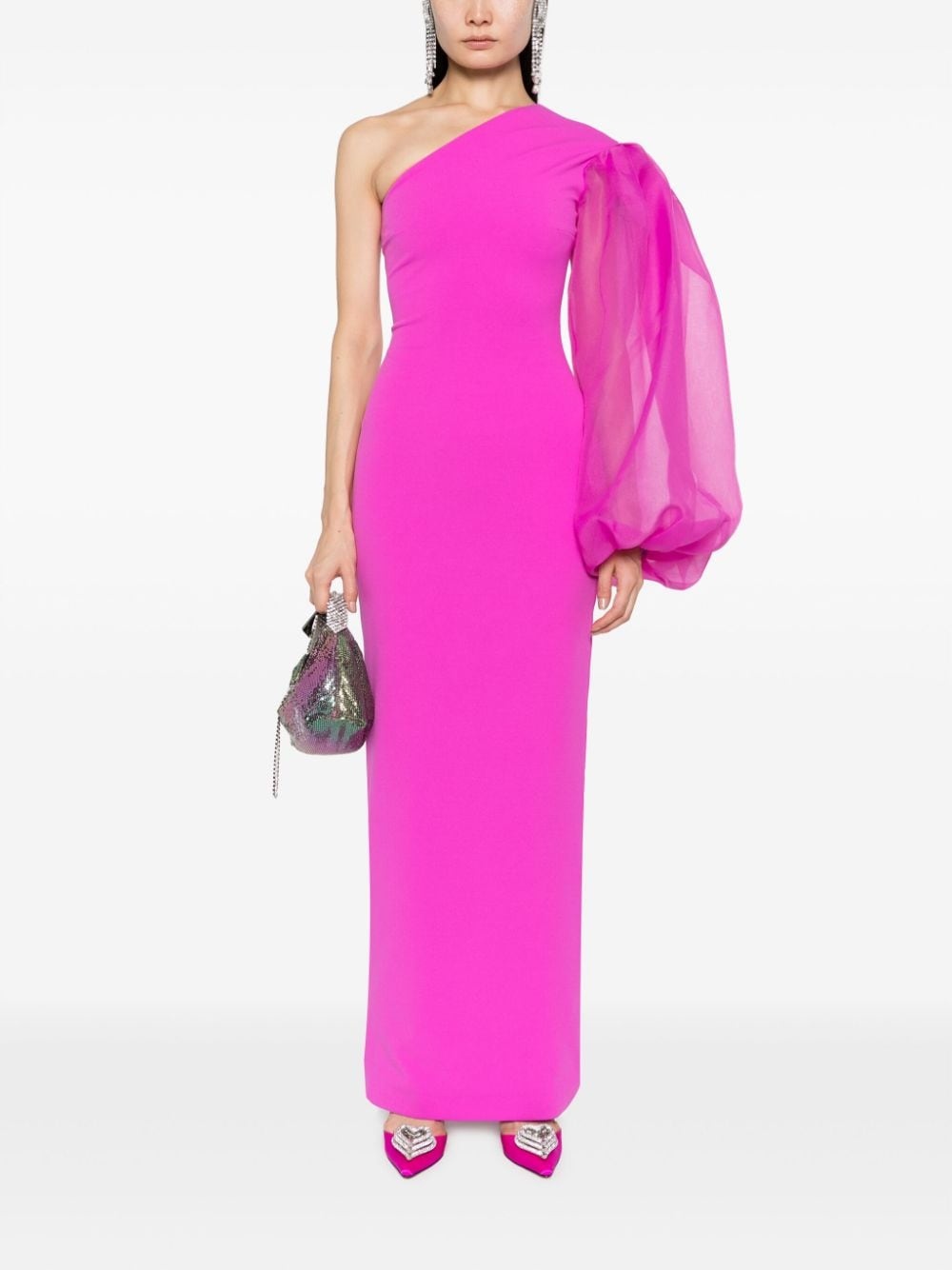 Hudson one-shoulder gown - 2