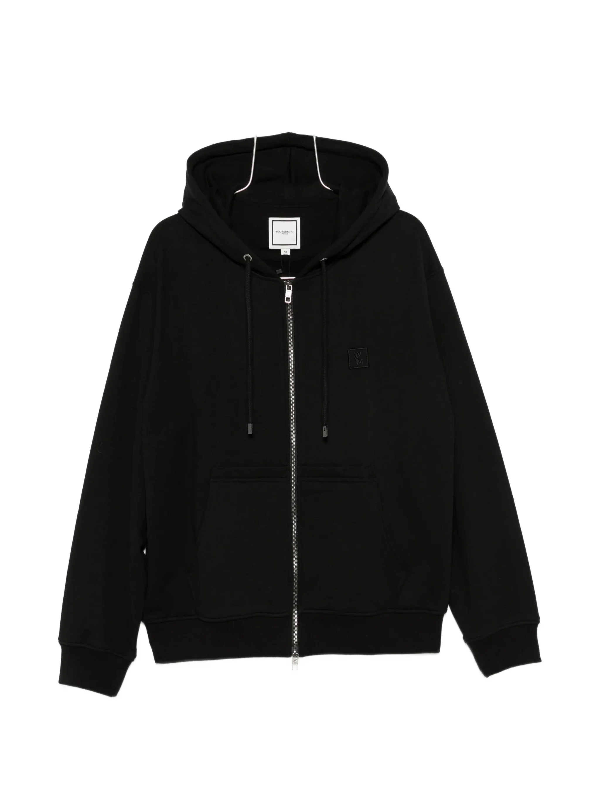 Wooyoungmi Logo-patch Zip-up Hoodie - 1