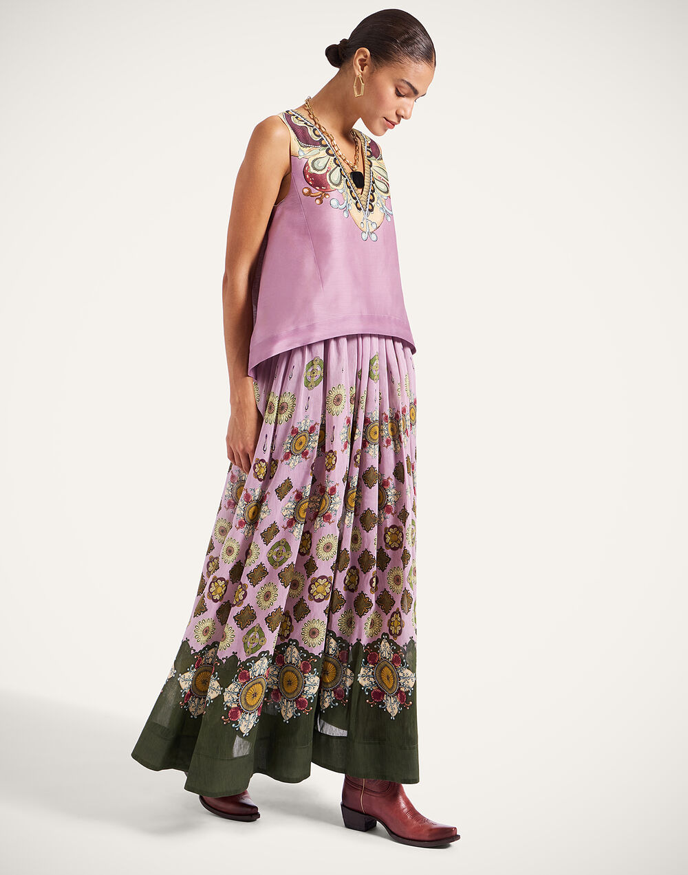 V-Neck Scala Top - 7