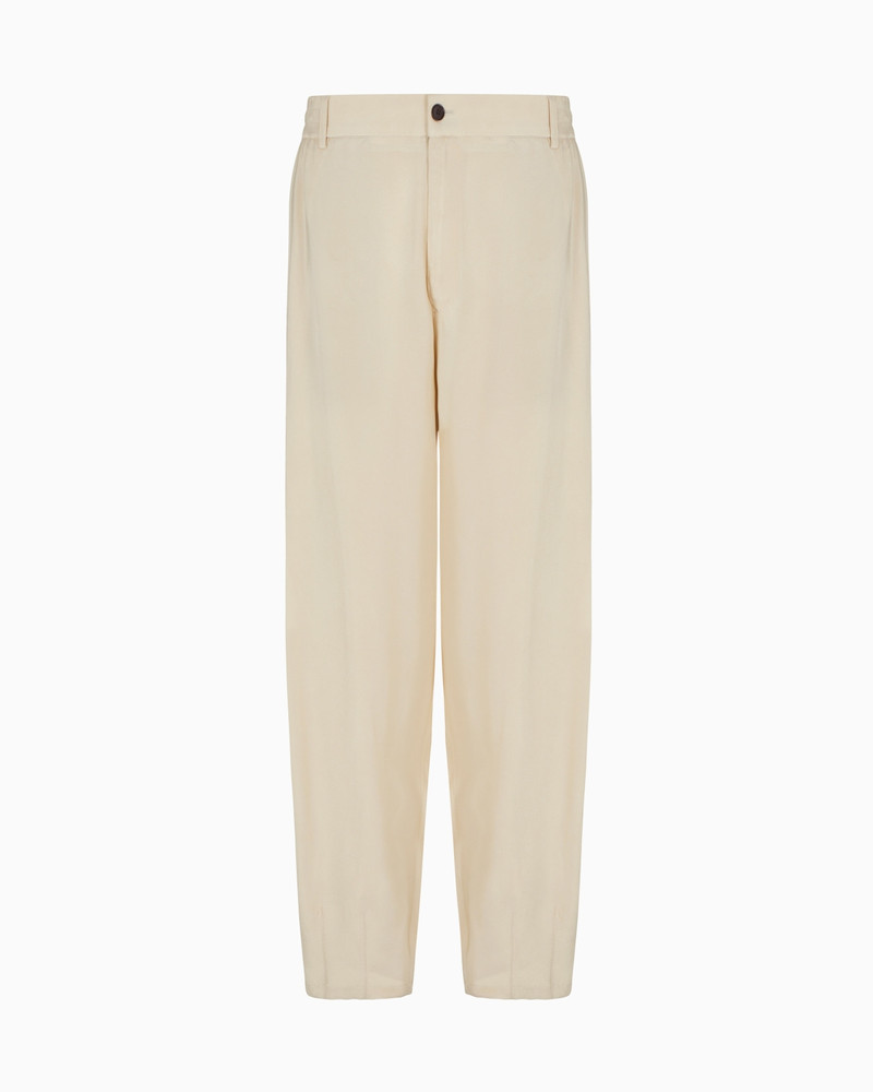 WIDE-LEG VISCOSE TROUSERS 1