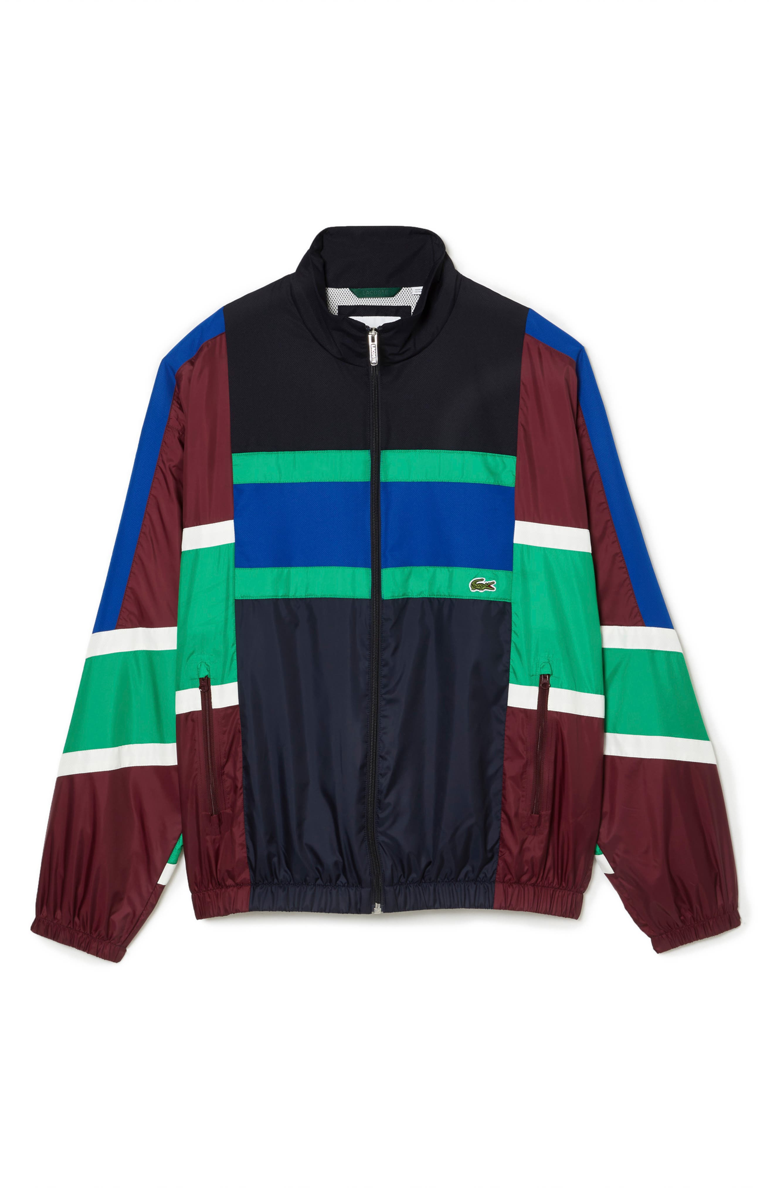 Lacoste Colorblock Windbreaker in Kg2 Abimes/Multico at Nordstrom - 1