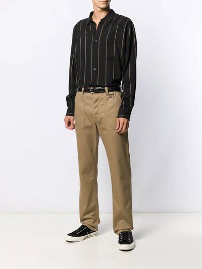 AMI Paris straight-leg trousers outlook