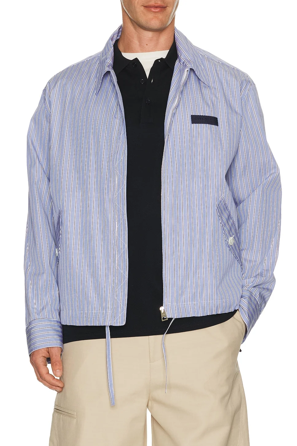 Couture Seam Zipped Blouson - 1