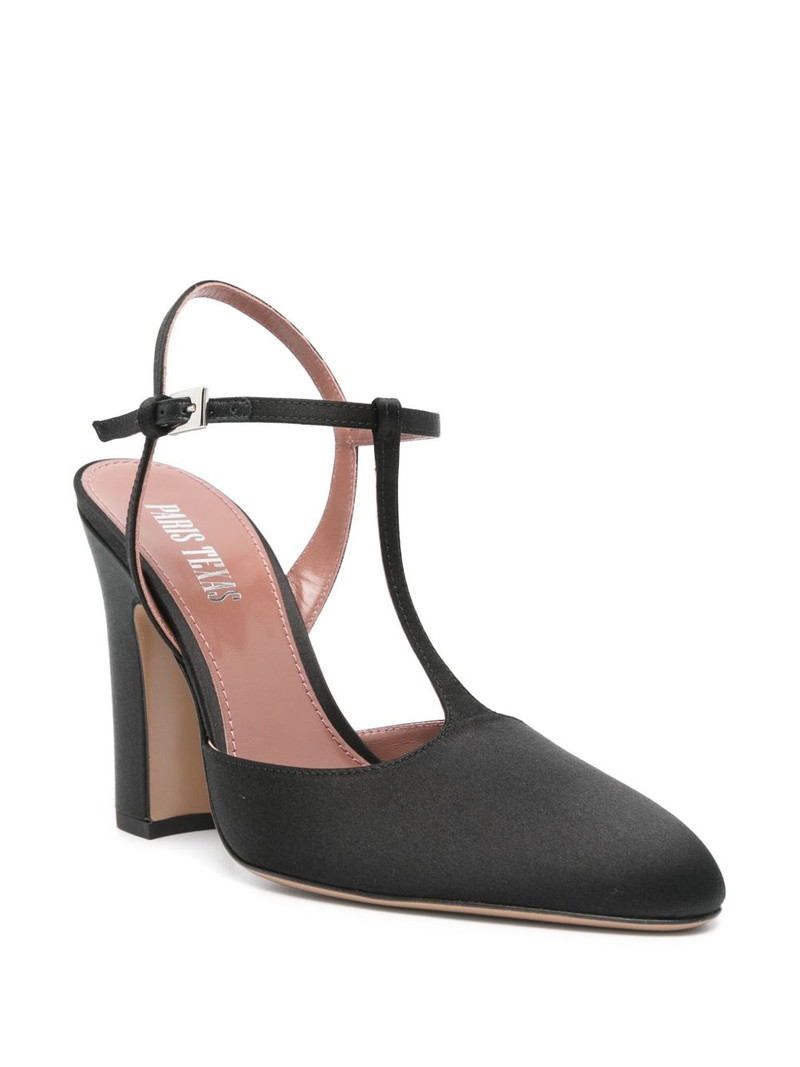 PARIS TEXAS 110mm satin pumps outlook