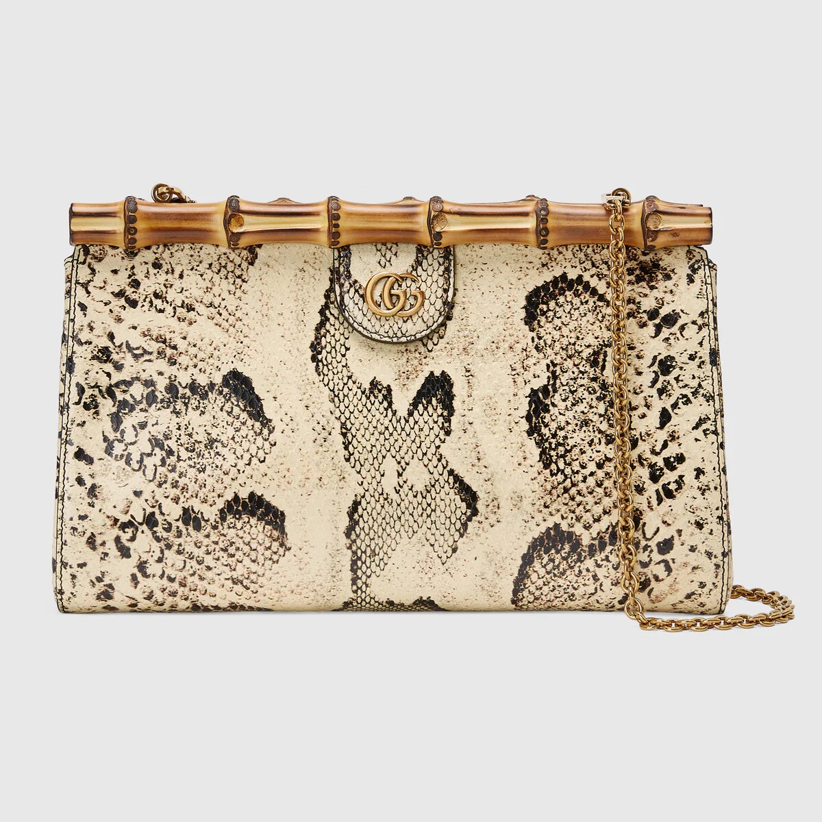 Gucci Diana python clutch - 1