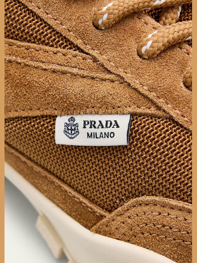 Mesh and Suede Sneakers 5