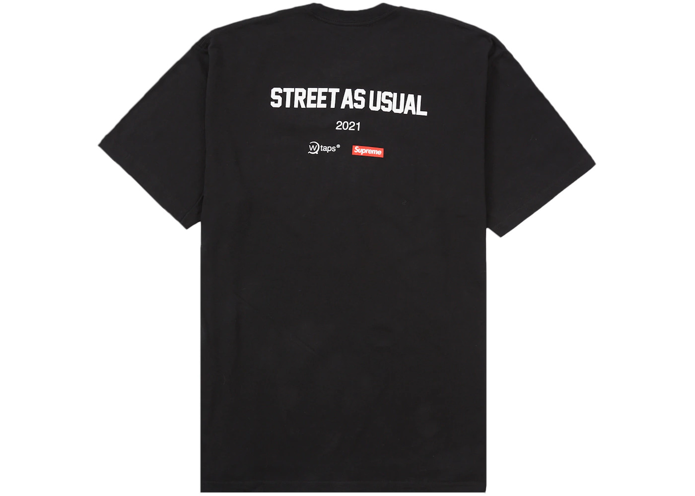Supreme WTAPS Sic'em! Tee Black - 2