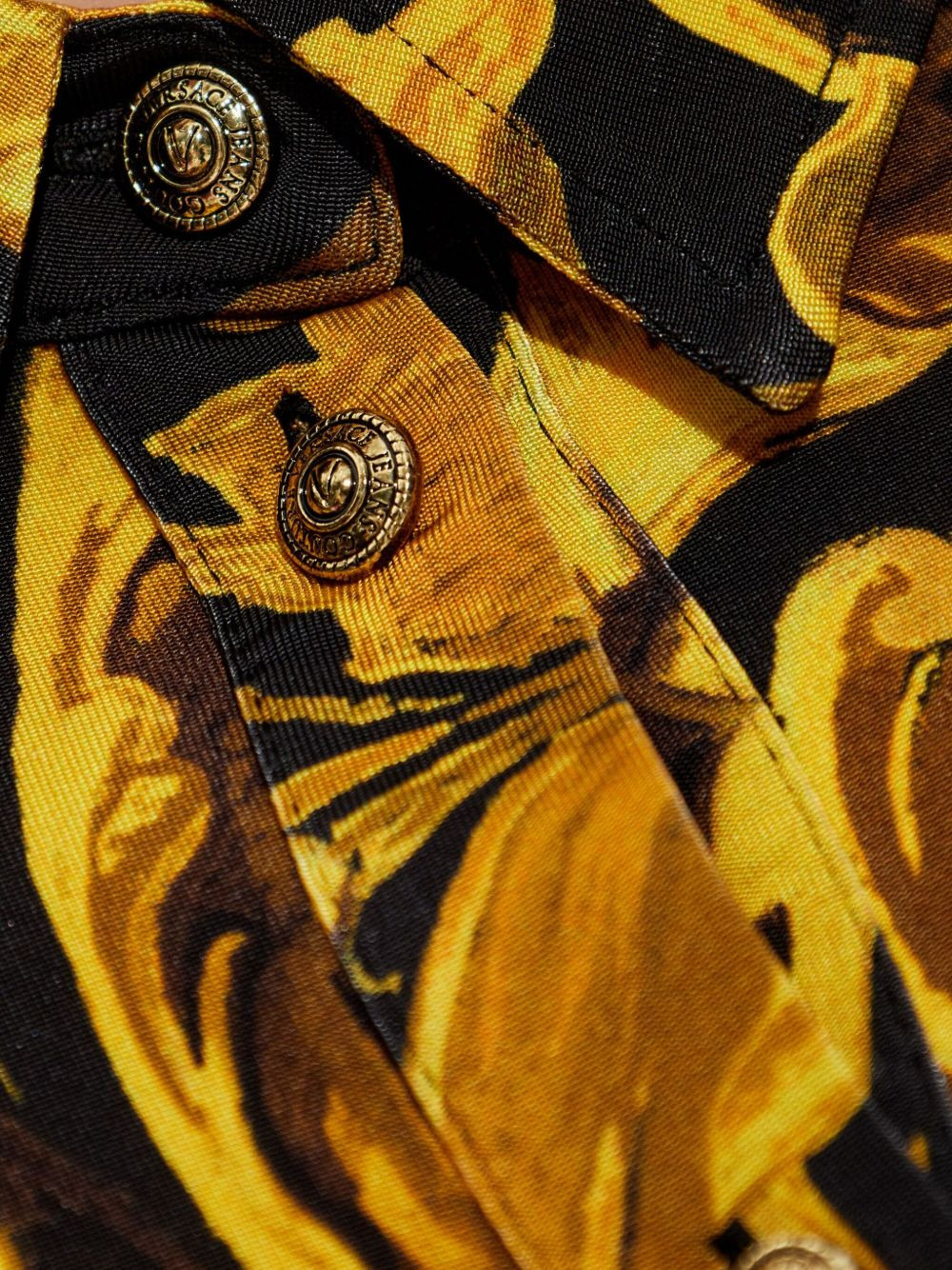 baroque-print long-sleeve shirt - 5