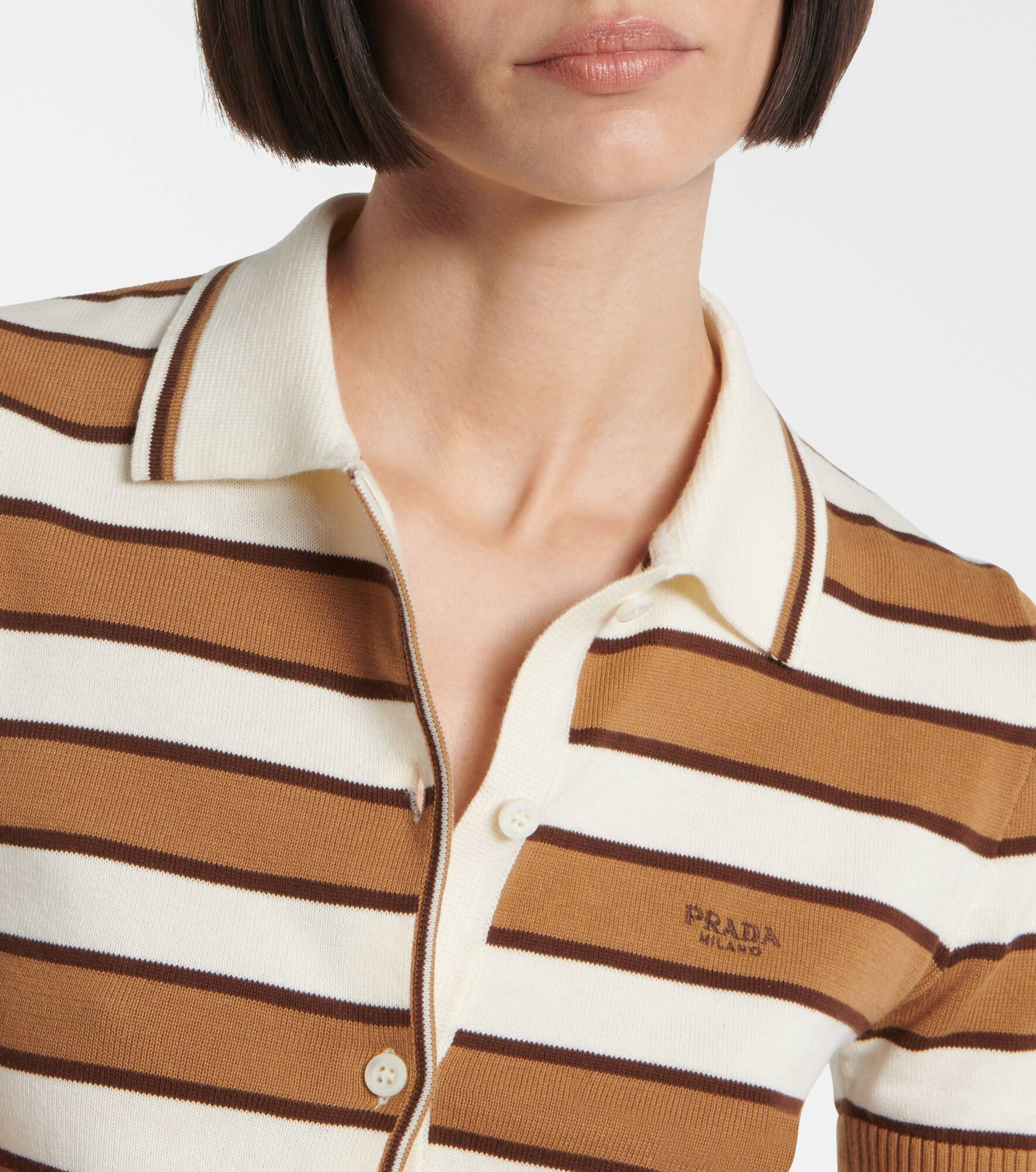 Striped cotton top - 4
