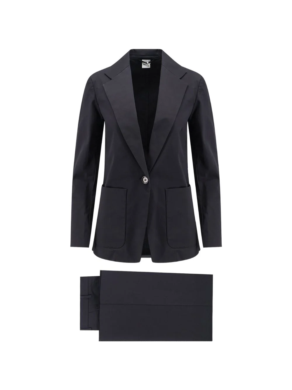 single-breasted pocket suit - 1