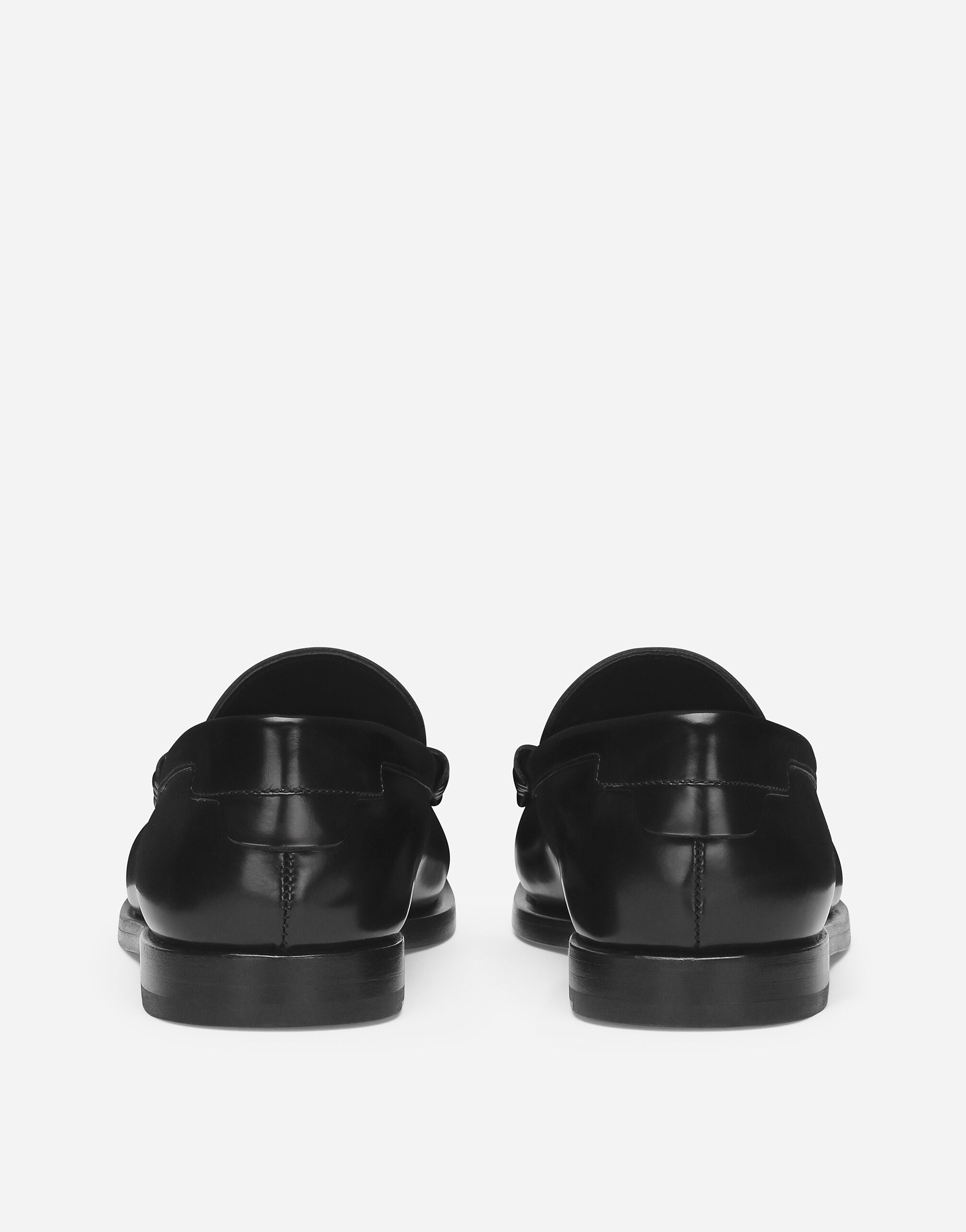 Brushed calfskin loafers - 3