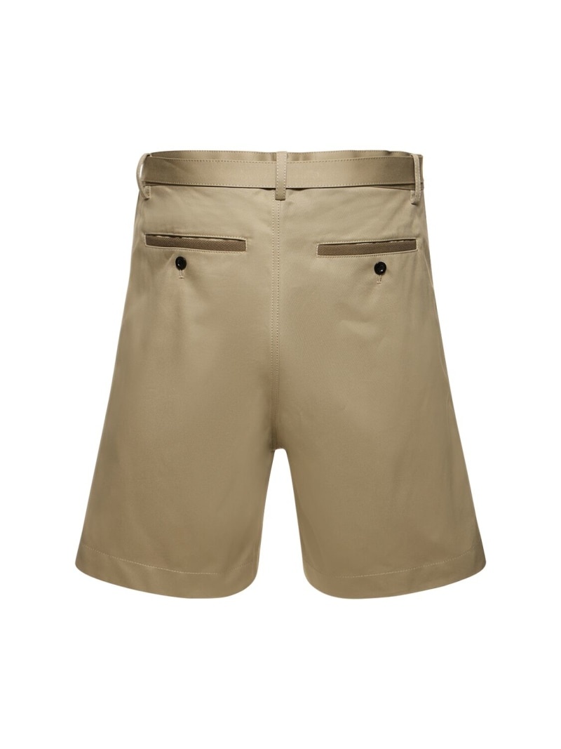 Cotton chino shorts - 3