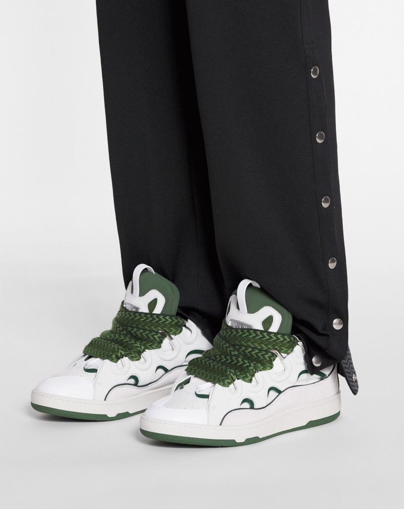 Lanvin LEATHER CURB SNEAKERS outlook