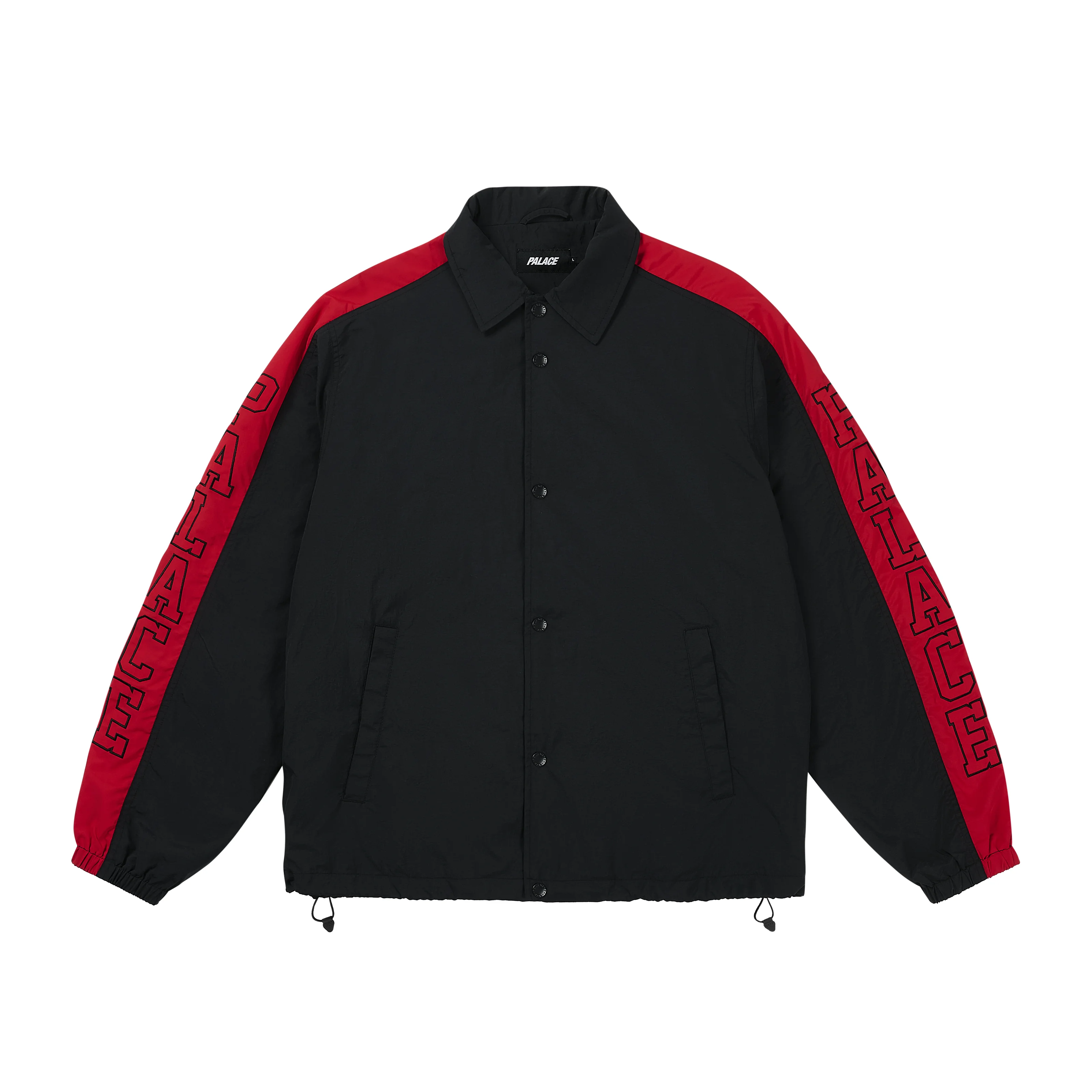 STACKED COACH JACKET BLACK - 1