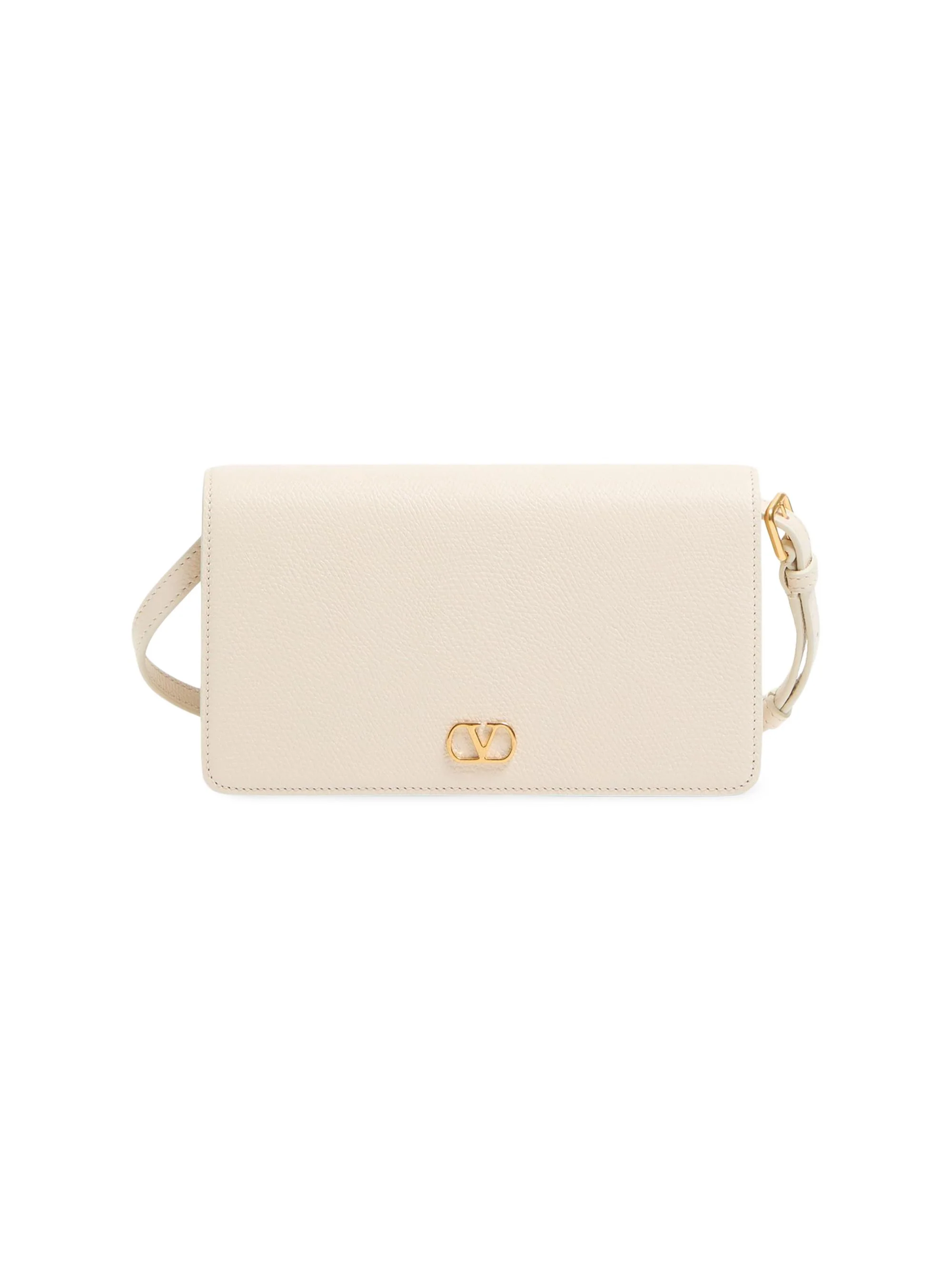 Women's VLogo Signature Mini Shoulder Bag - Light Ivory - 1