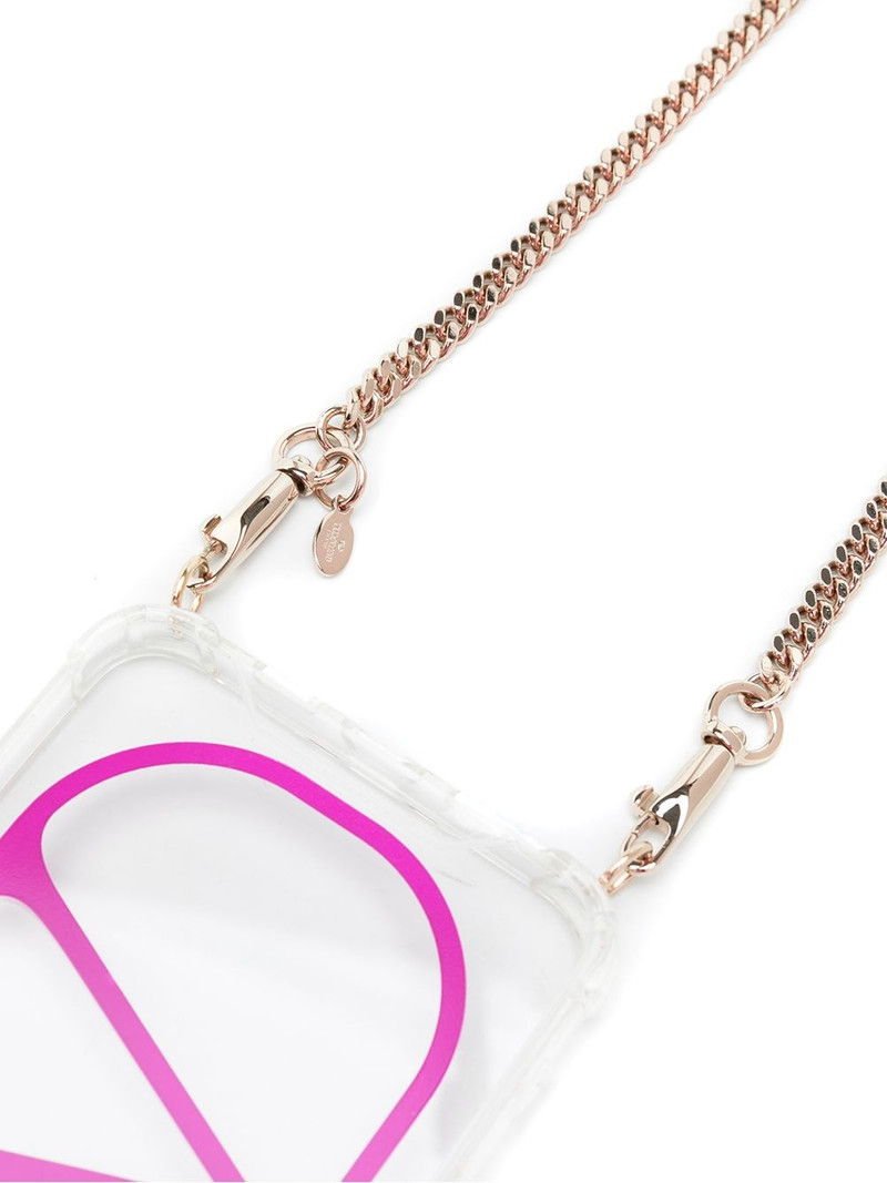 Valentino VLogo  chain-strap iPhone  11 Pro case outlook