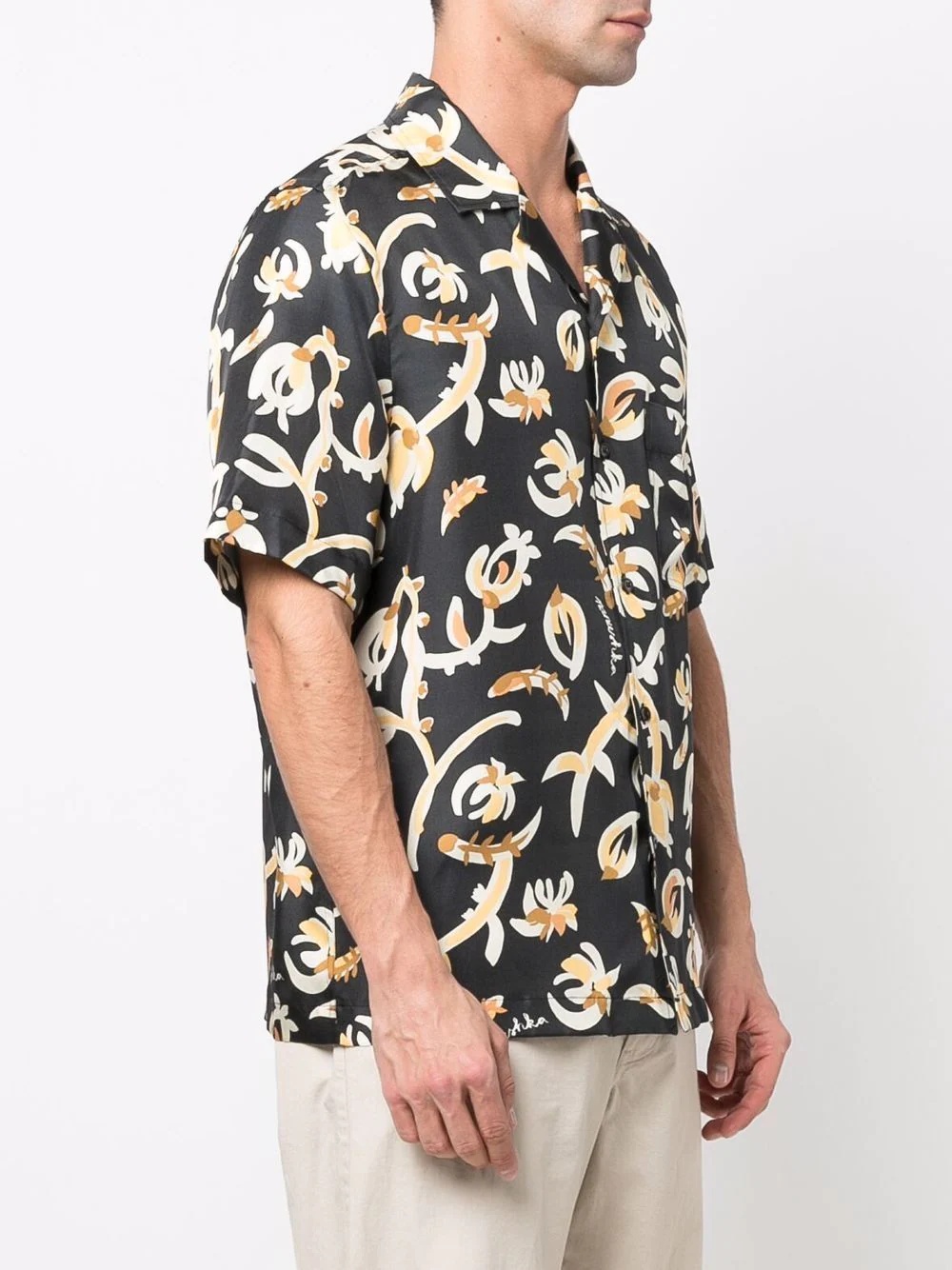 Camp abstract-print shirt - 3