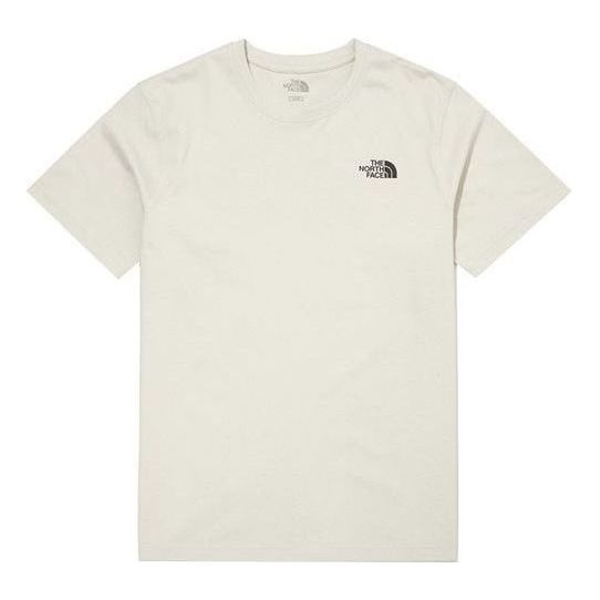 THE NORTH FACE Tnf Logo Ex T-shirt 'Beige' NT7UN01D - 1