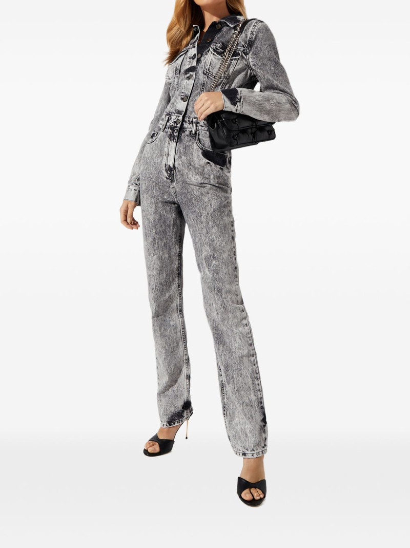 RETROFÊTE Cora  buttoned faded jumpsuit outlook