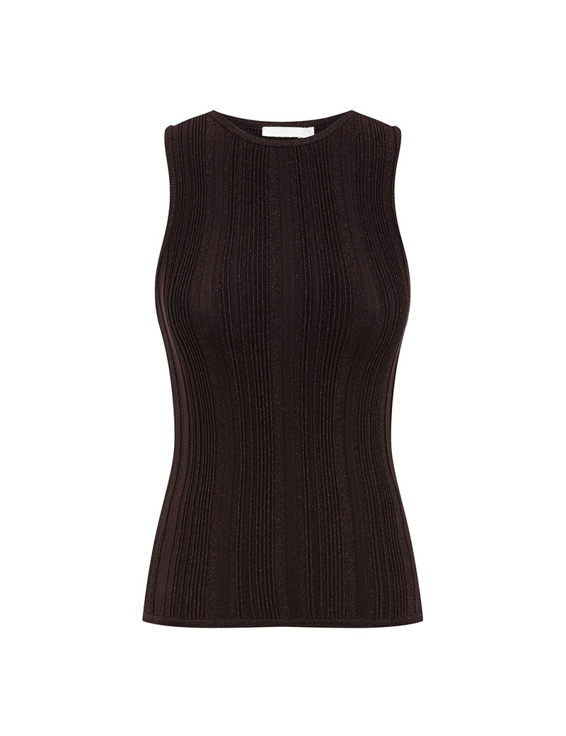 LUCKY METALLIC RACER TANK 1