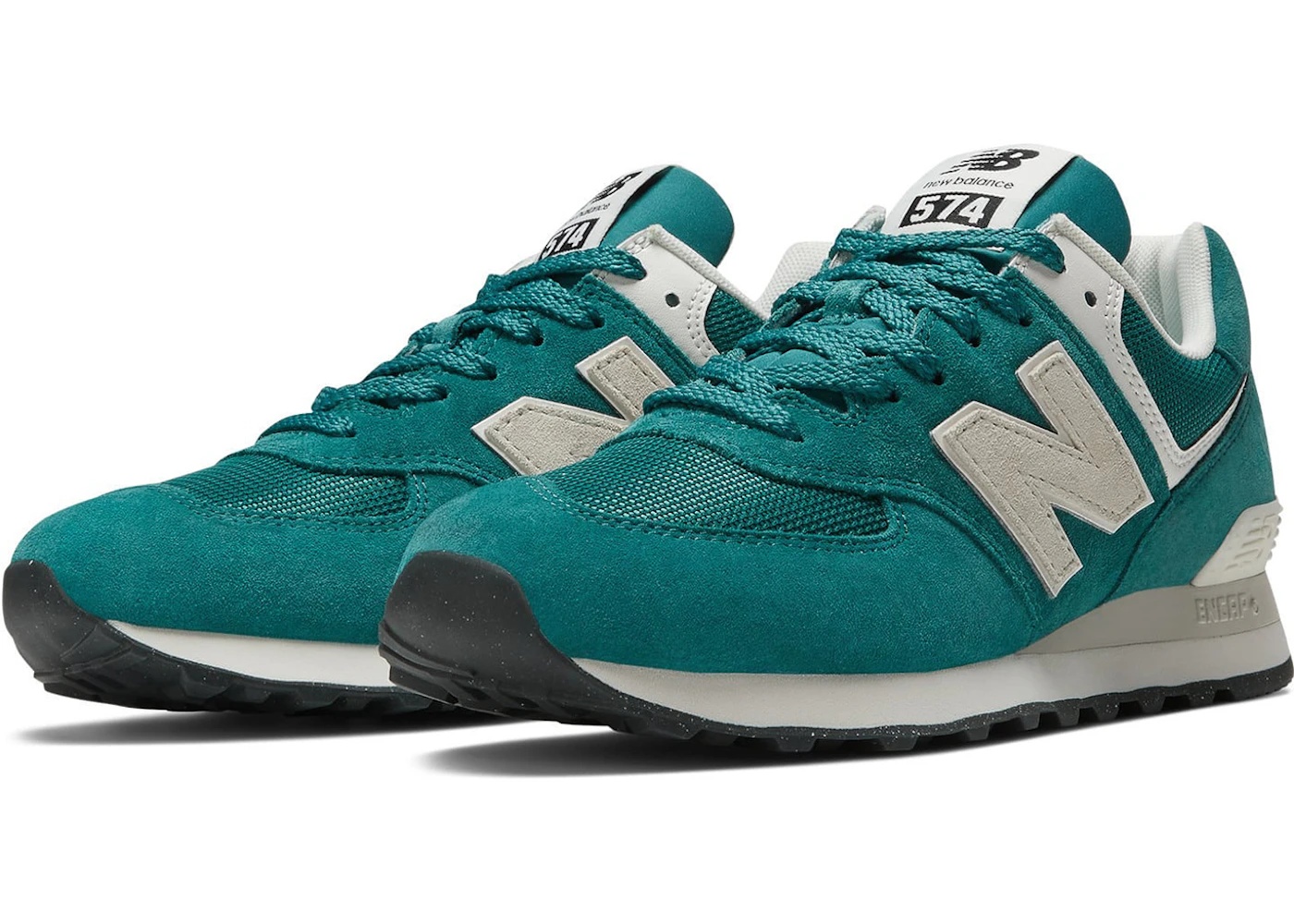 New Balance 574 Green Off White - 2