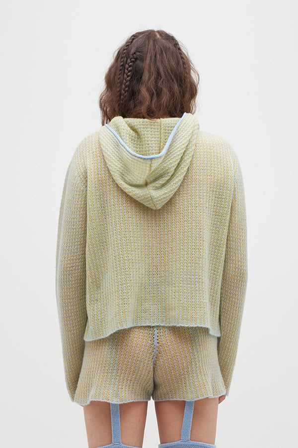 ROSETTE STITCH WOMEN'S HOODIE - 4