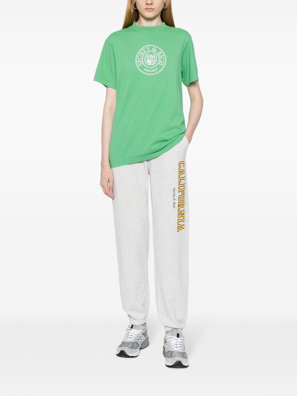 California logo-print track pants - 2
