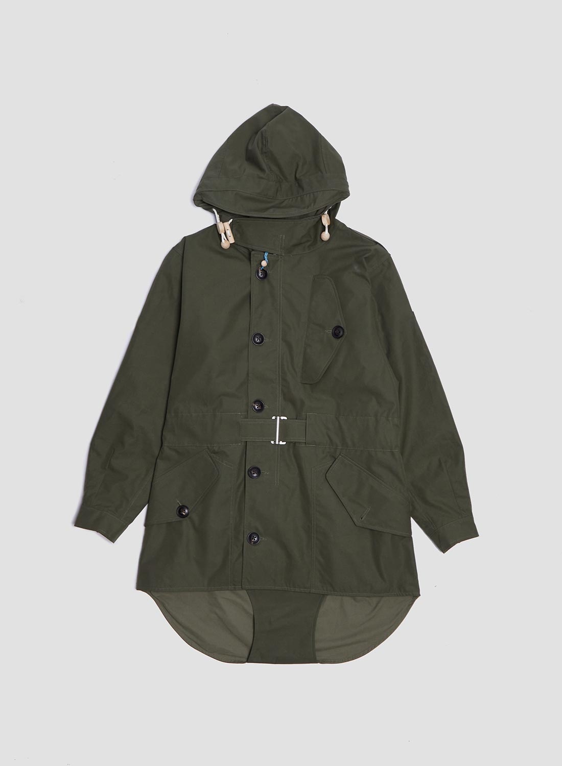 Cold Weather Parka in Olive - 1