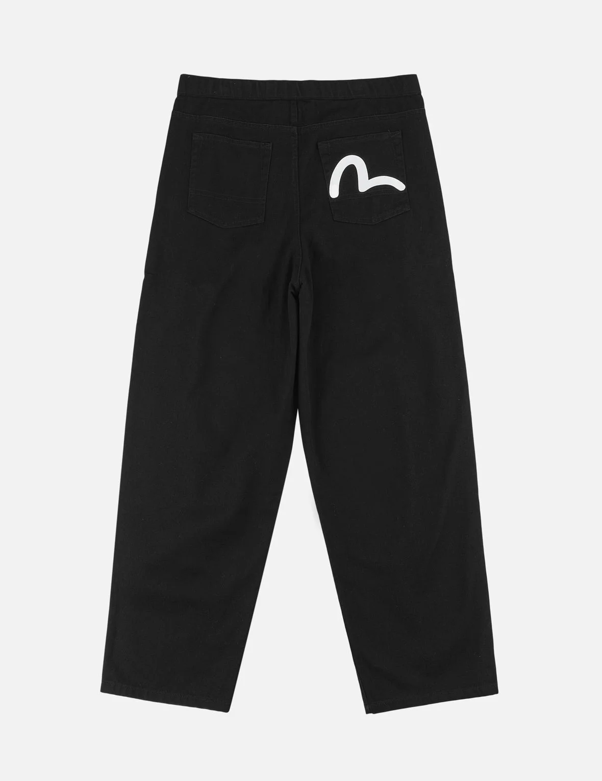 Back Seagull Print Chino Pants - 1