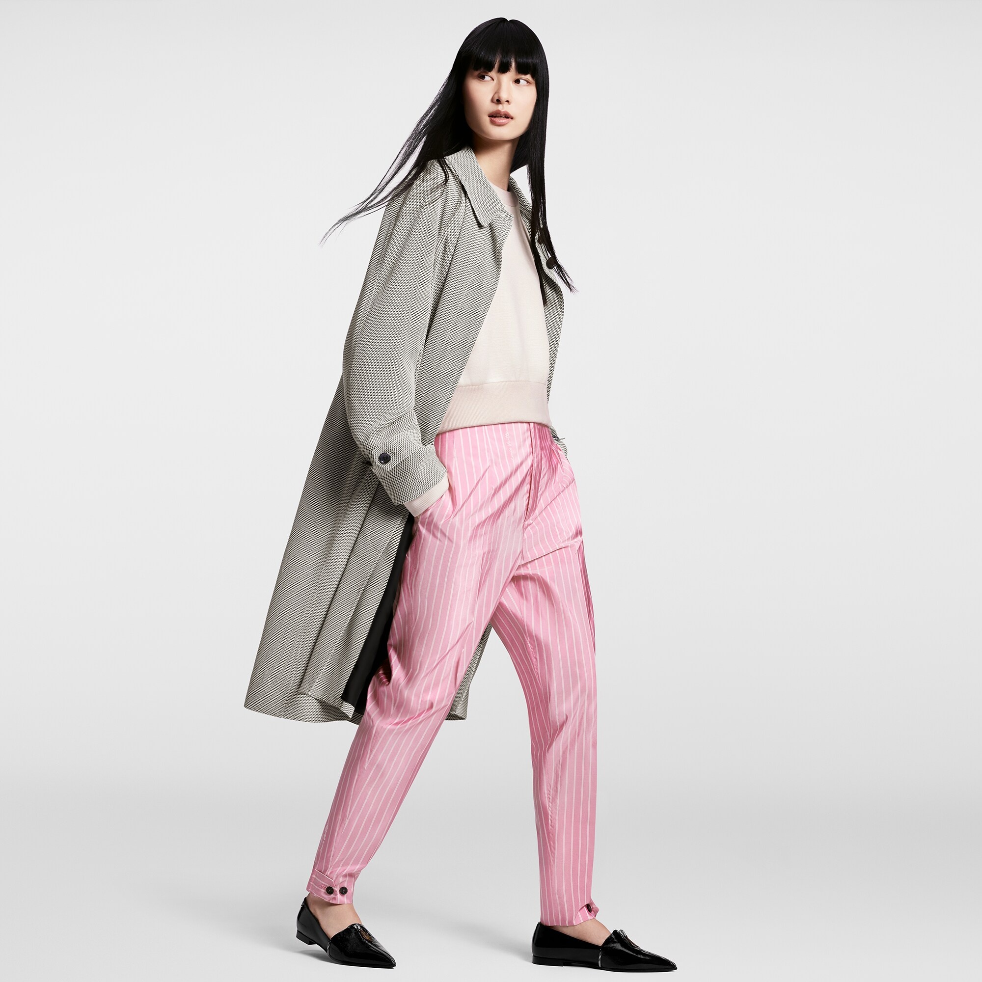 Zigzag Raglan Coat - 4
