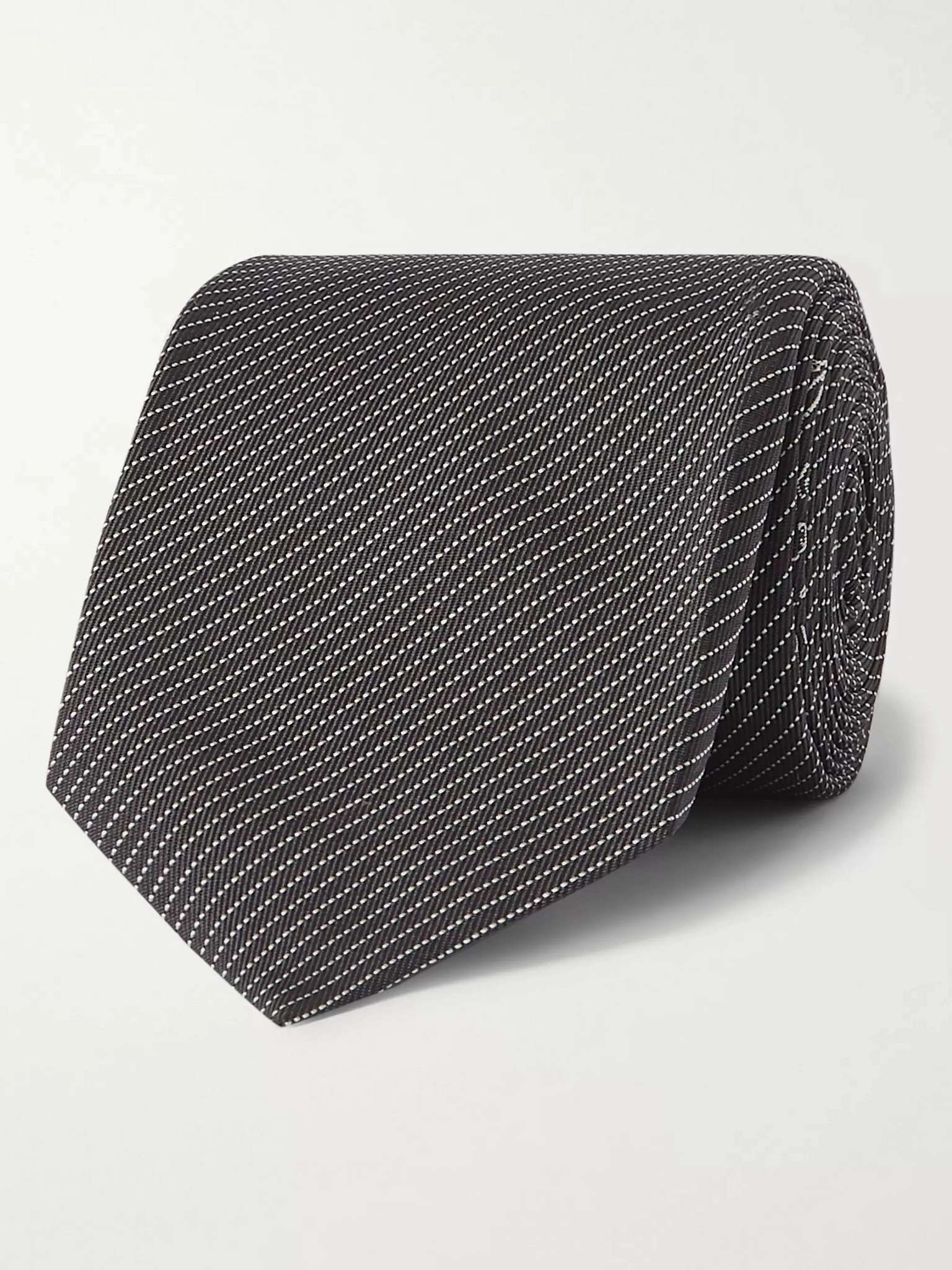 6.5cm Mulberry Silk-Jacquard Tie - 1