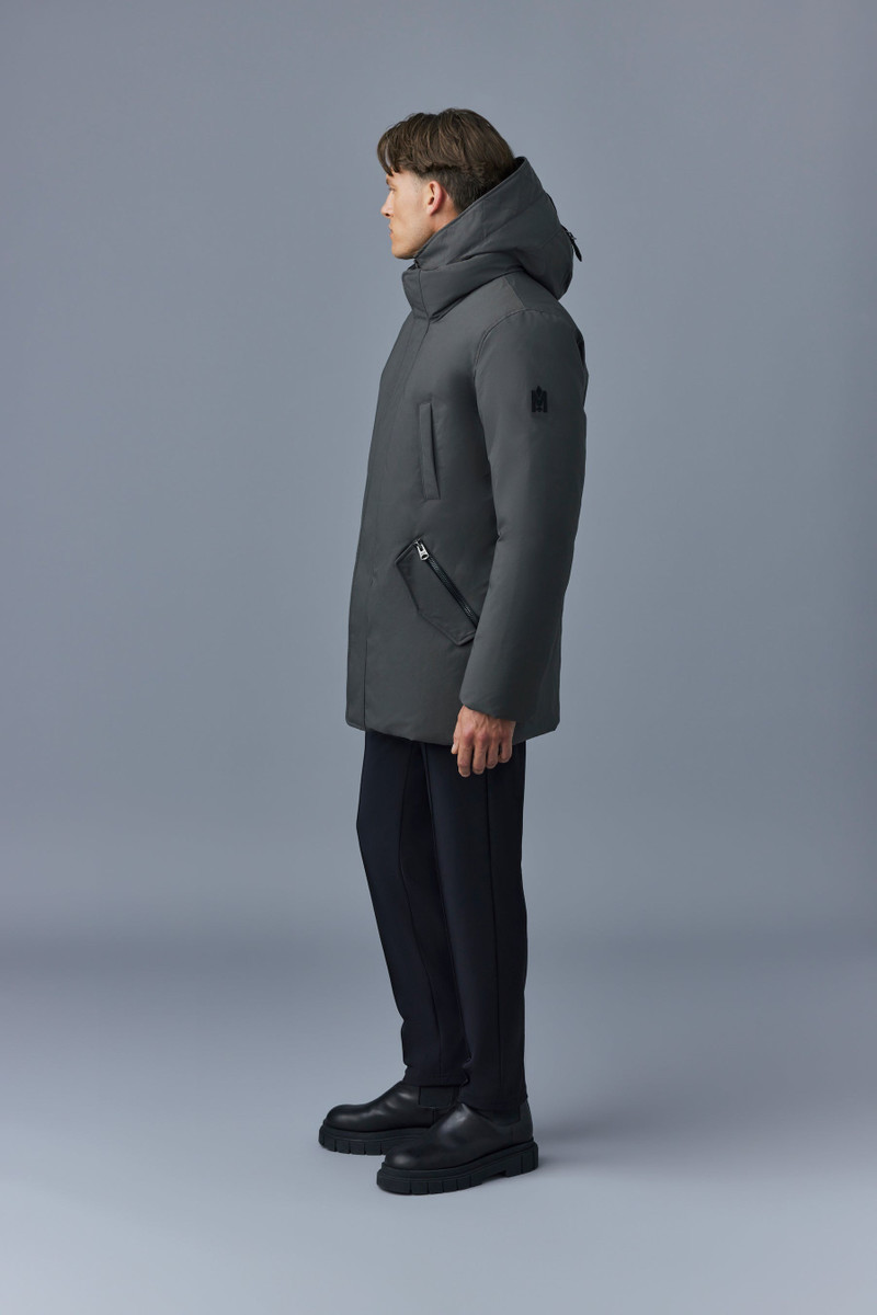 EDWARD 2-in-1 down coat with removable hooded bib for men 3