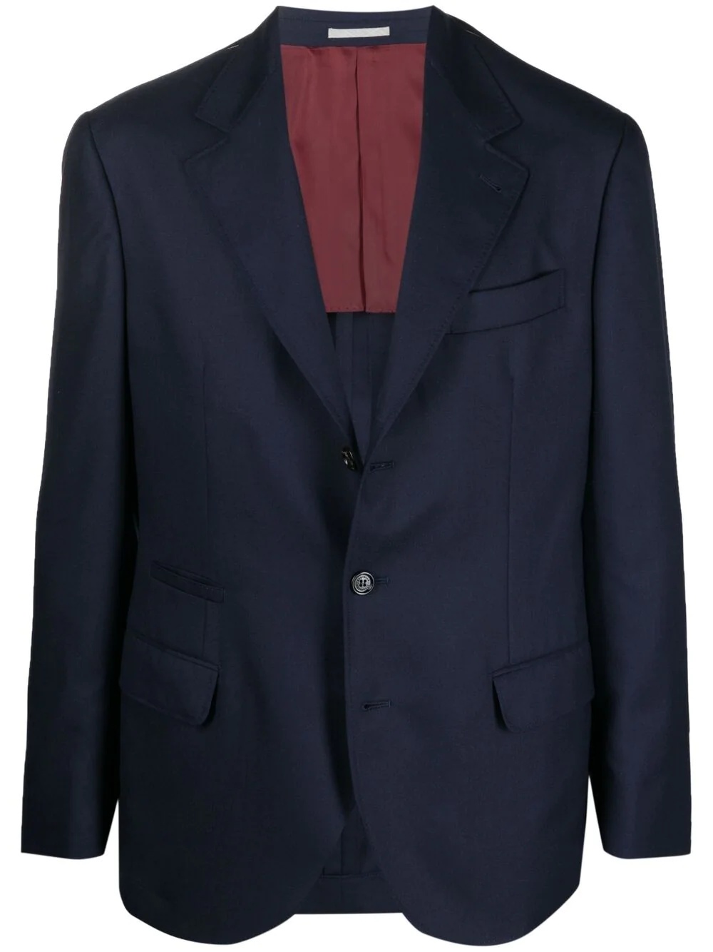 cashmere single-breasted blazer - 1