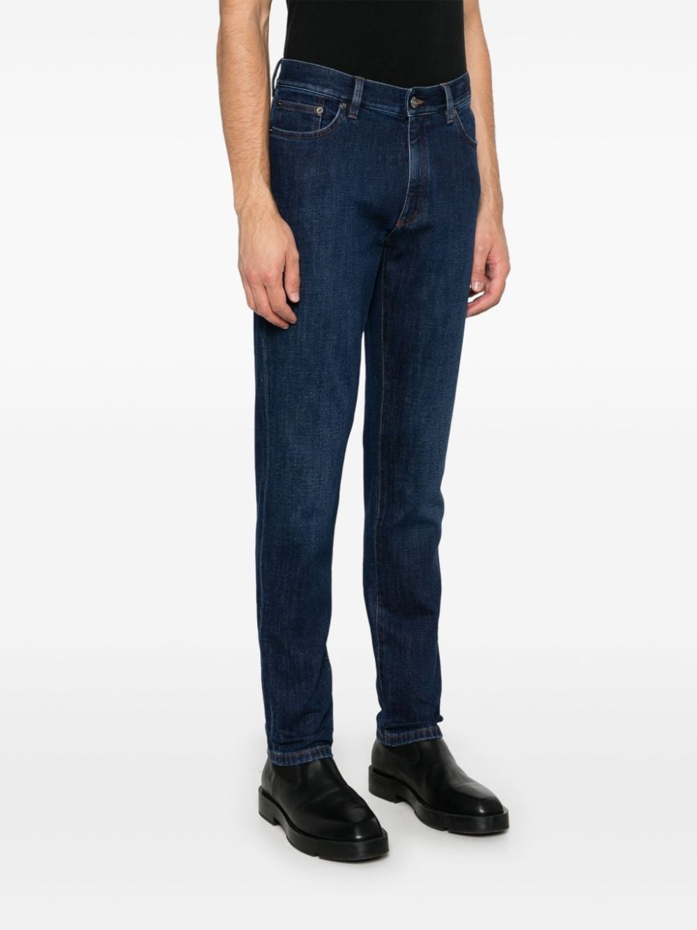 slim-cut jeans - 3