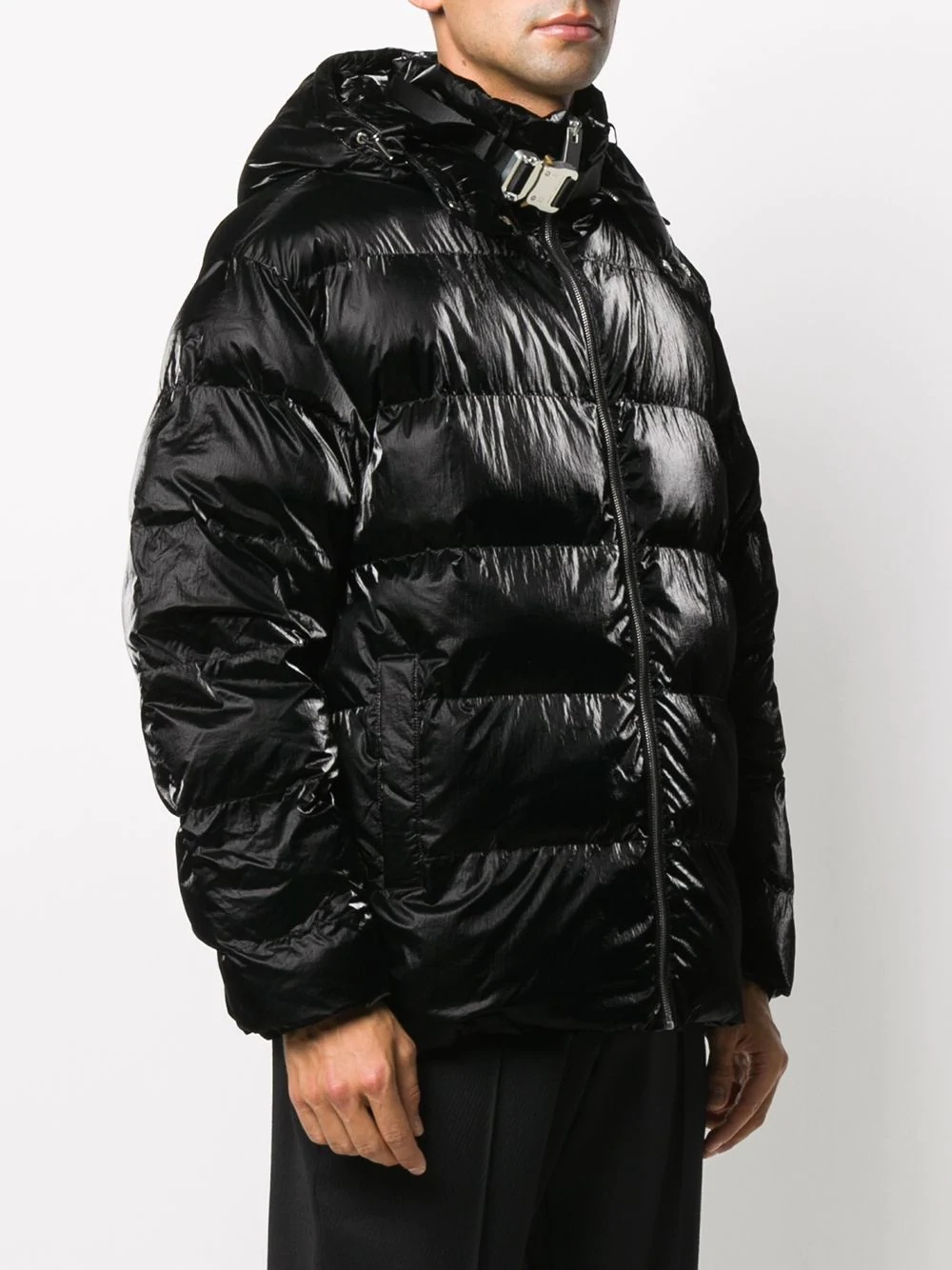 hooded padded jacket - 3