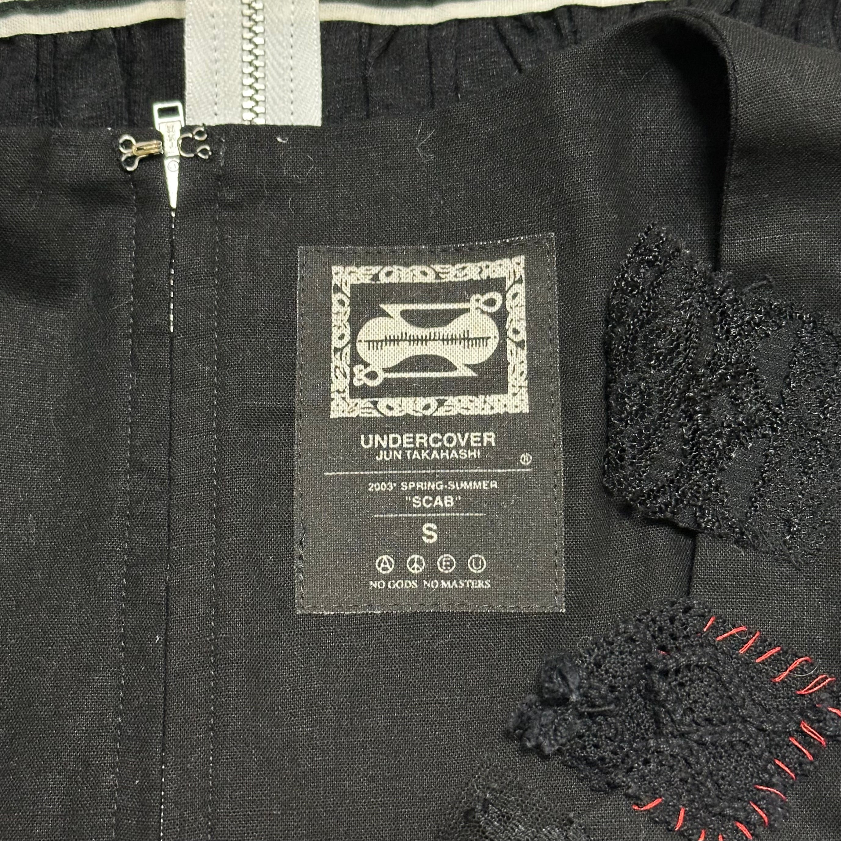 UNDERCOVER Spring Summer 2003 "Scab" Patchwork Tank Top - 5