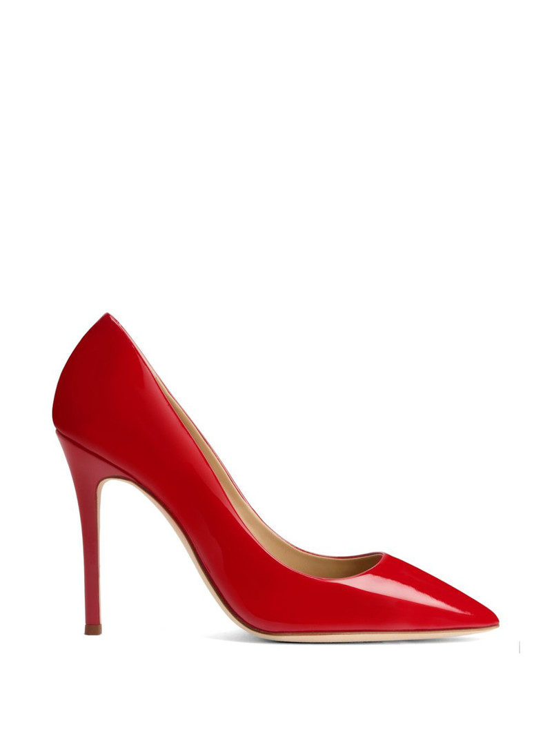 patent leather heeled pumps 1