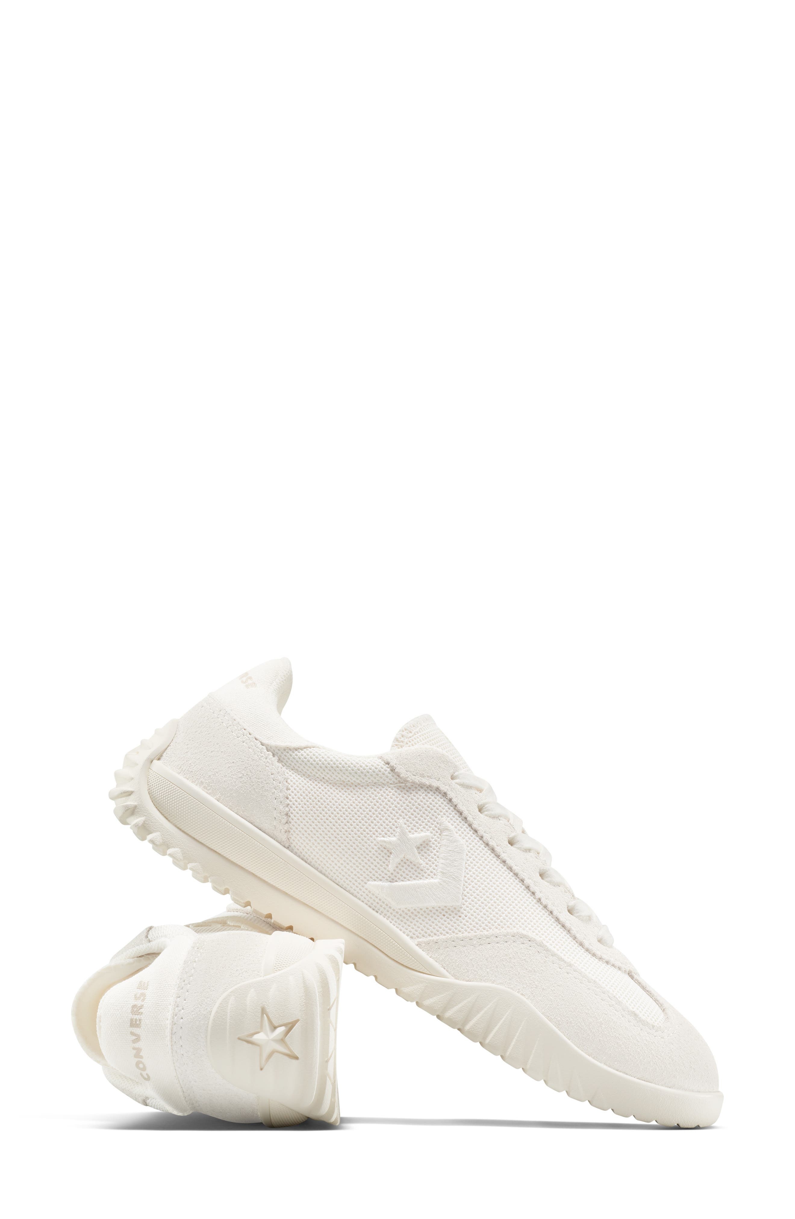 Converse Gender Inclusive Run Star Trainer Sneaker in Egret/Egret/Egret at Nordstrom - 7